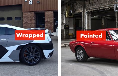 Step-by-Step Guide to Finding the Perfect paint vs wrap car